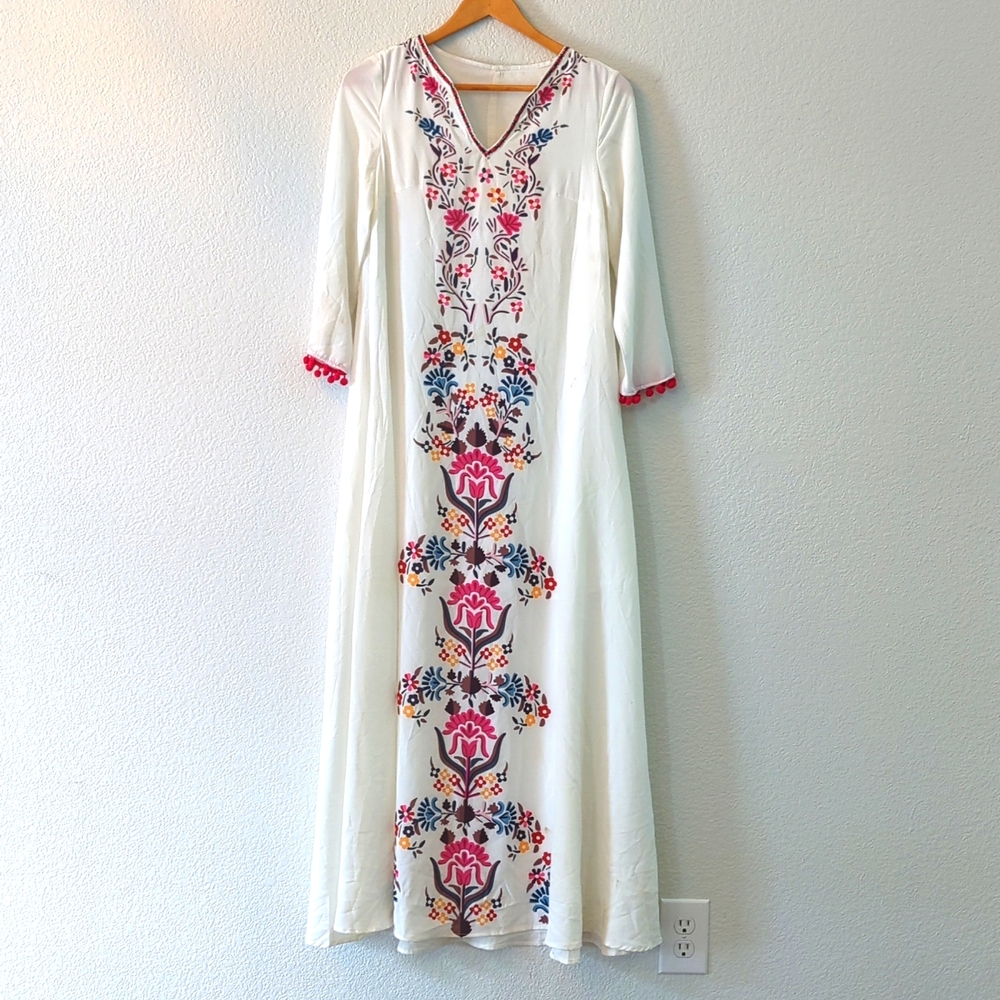 Fun floor length dress